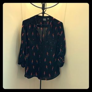 NY&Co 3/4 sleeve blouse